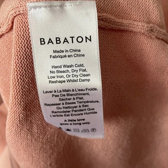 Aritzia Babtaton Light Pink Florian  Dress Sz XS - Picture 10 of 11